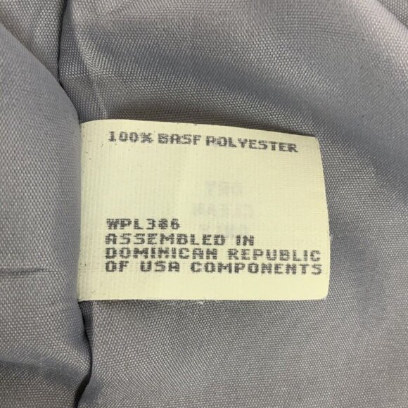 Reed St James Mens Western Gray Microsuede Blazer Jacket Size 44 Cowboy 2-Button - Picture 9 of 9